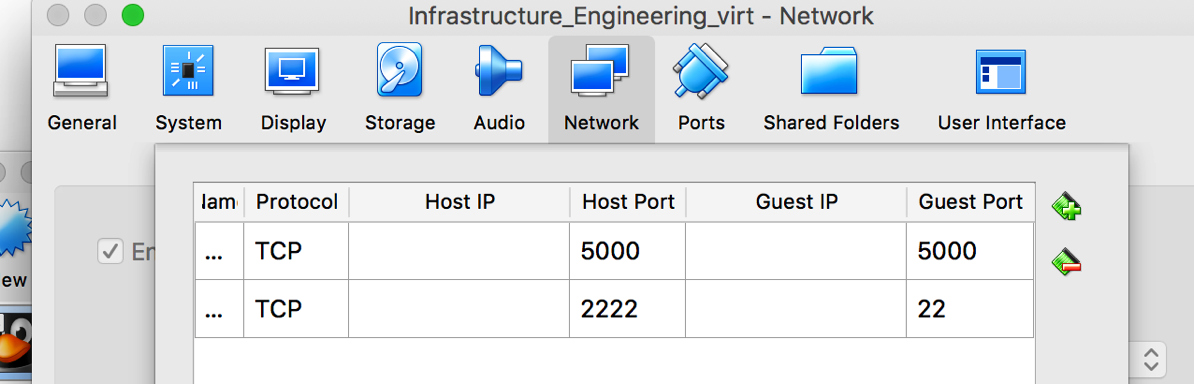 Port mapping